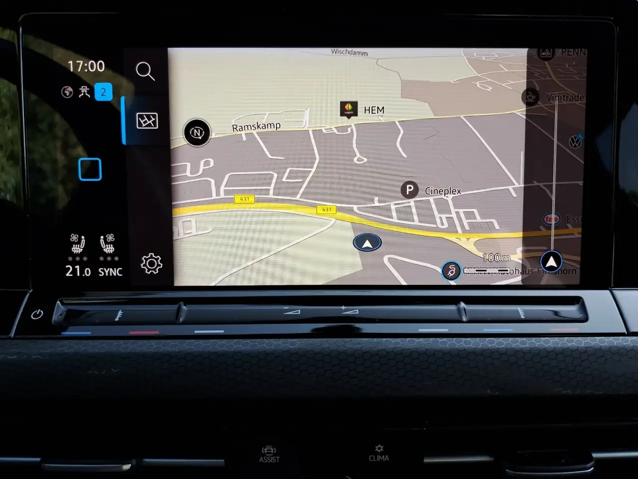 Volkswagen Golf VIII GTD 2.0 TDI DSG STANDHEIZ PANO MATRIX NAV AP, миниатюра 21