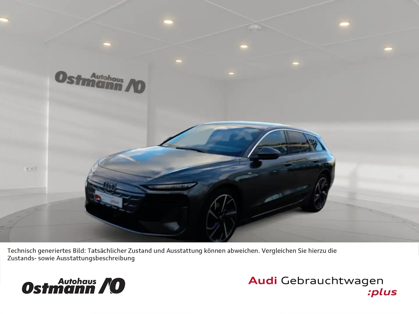 Audi A6 e-tron Avant AHK ACC 21'' Matrix 360° Gris - 1