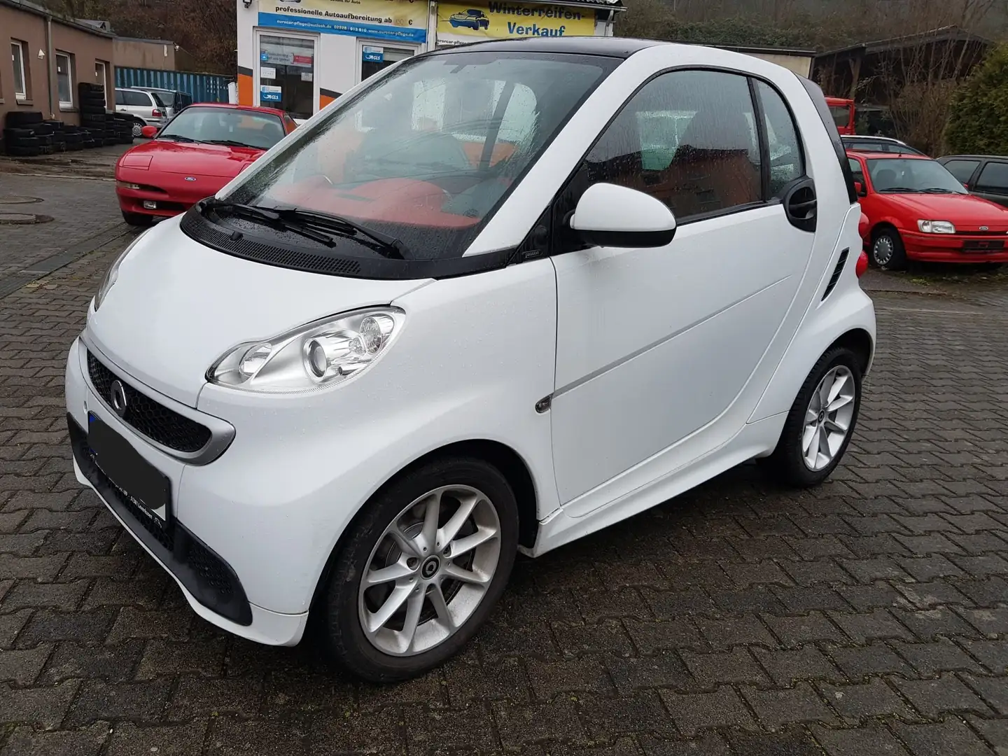 smart forTwo cabrio softouch passion micro hybrid drive*Tüv* Weiß - 1