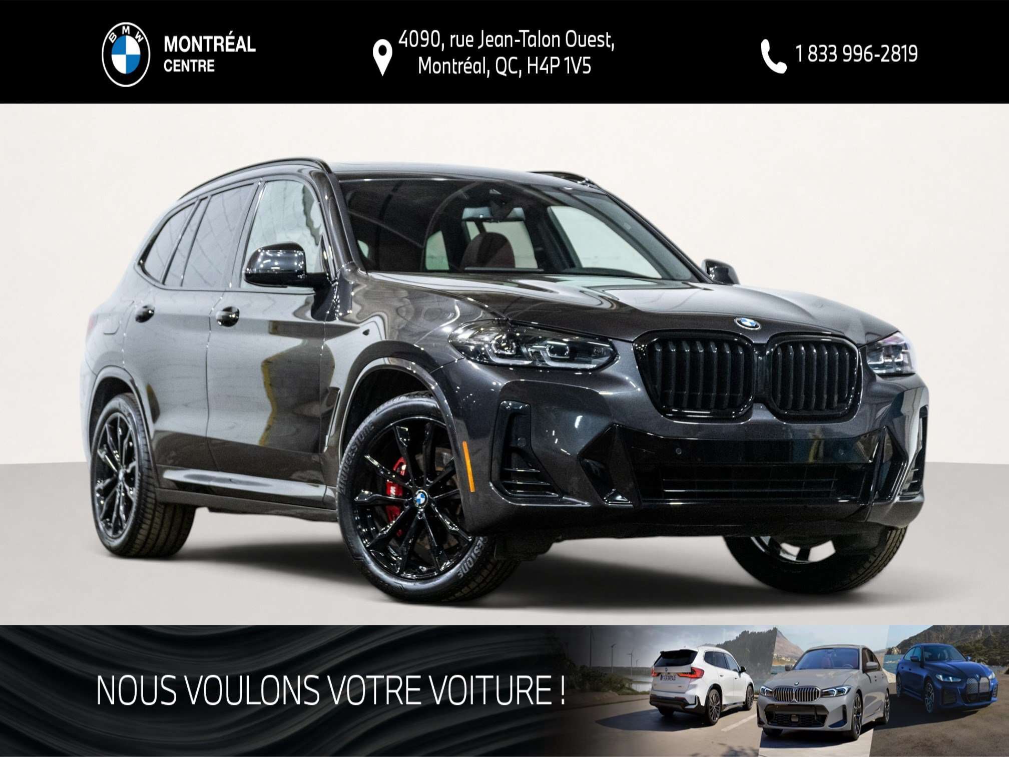 2024 BMW X3 xDrive30i | Premium | M Sport | Freins M Sport |