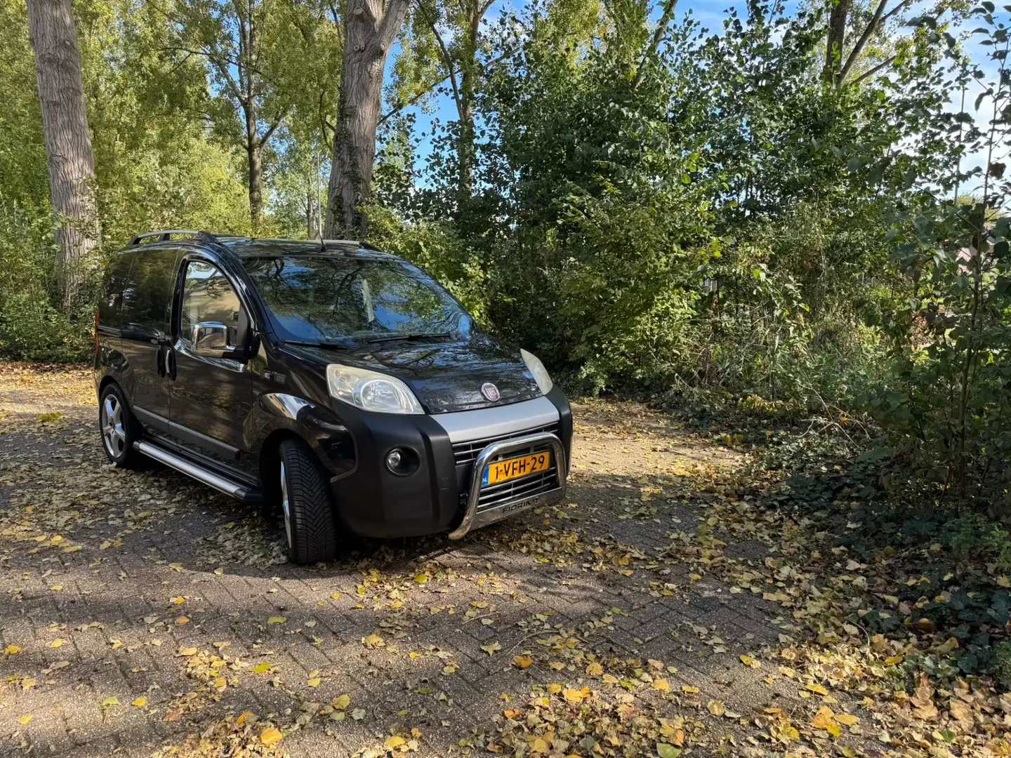 Fiat Fiorino SX Zwart - 1