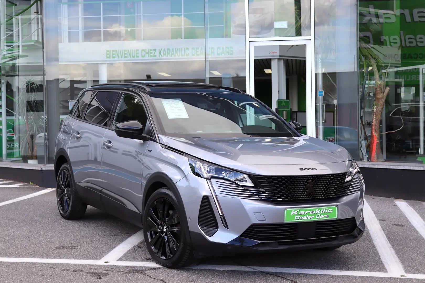 Peugeot 5008 1.5HDi 130CV GT-LINE 7 PLACES PANO BLACK EDITION Grijs - 1