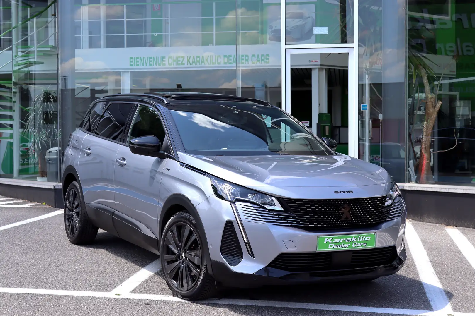 Peugeot 5008 1.5HDi 130CV GT-LINE 7 PLACES PANO BLACK EDITION Gris - 1