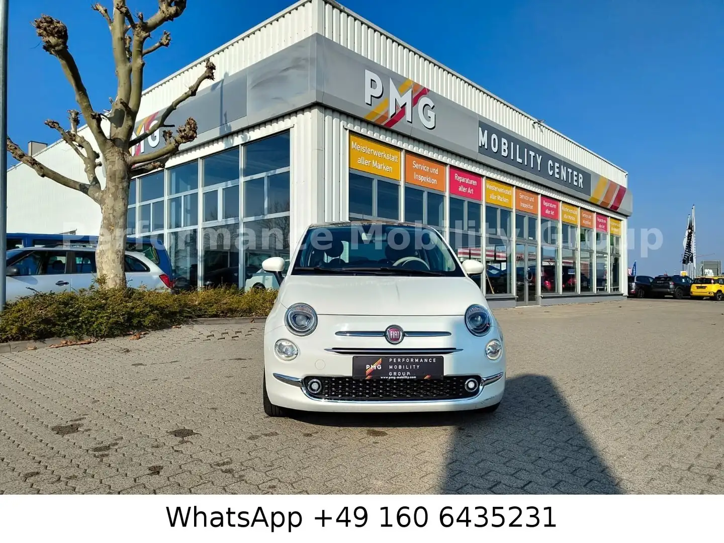 Fiat 500 Dolcevita Panorama / Apple & Android Weiß - 2