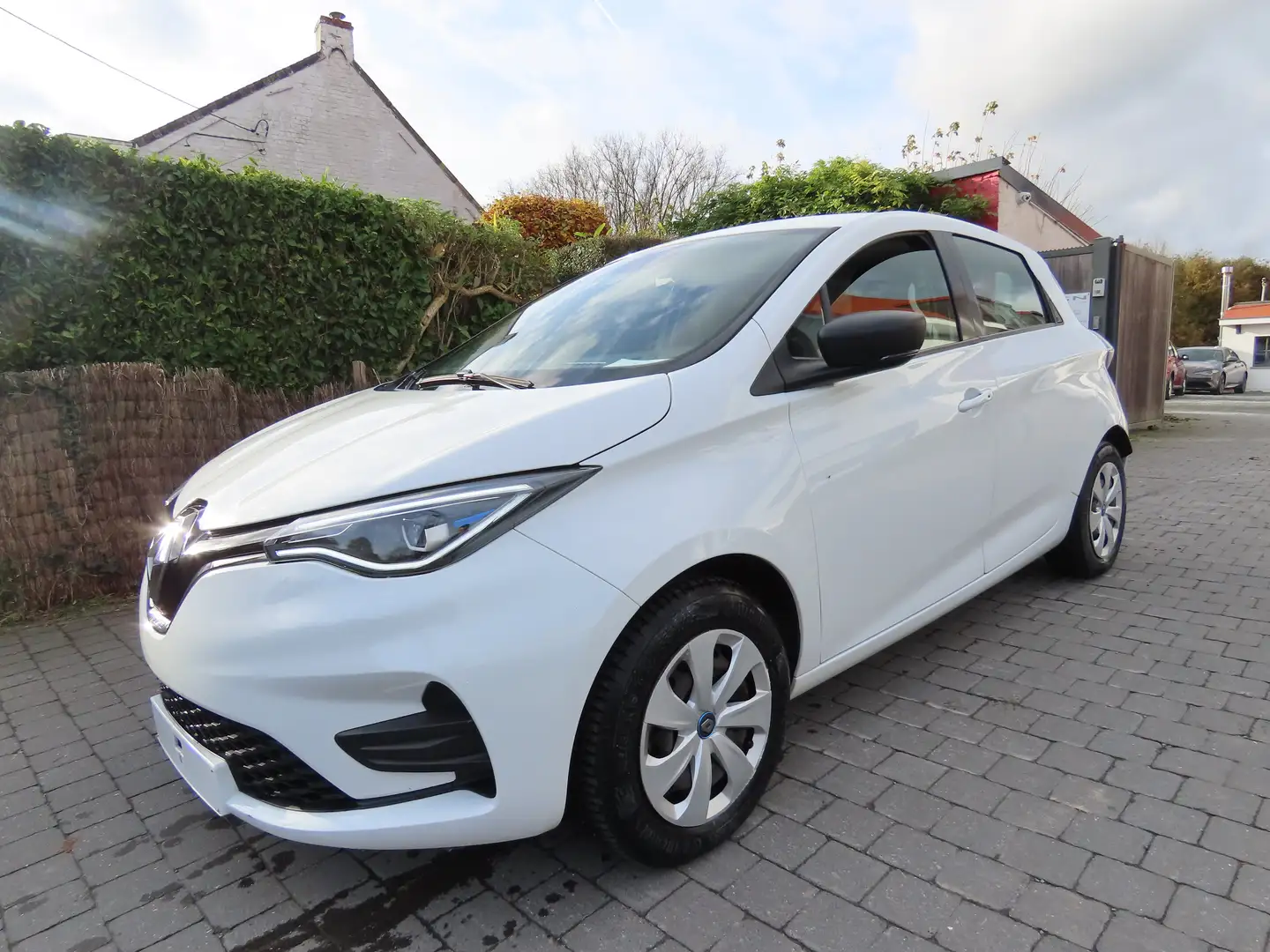 Renault ZOE 52 kWh R110 Zen ZE50 B-rent  FACE LIFT Blanc - 1