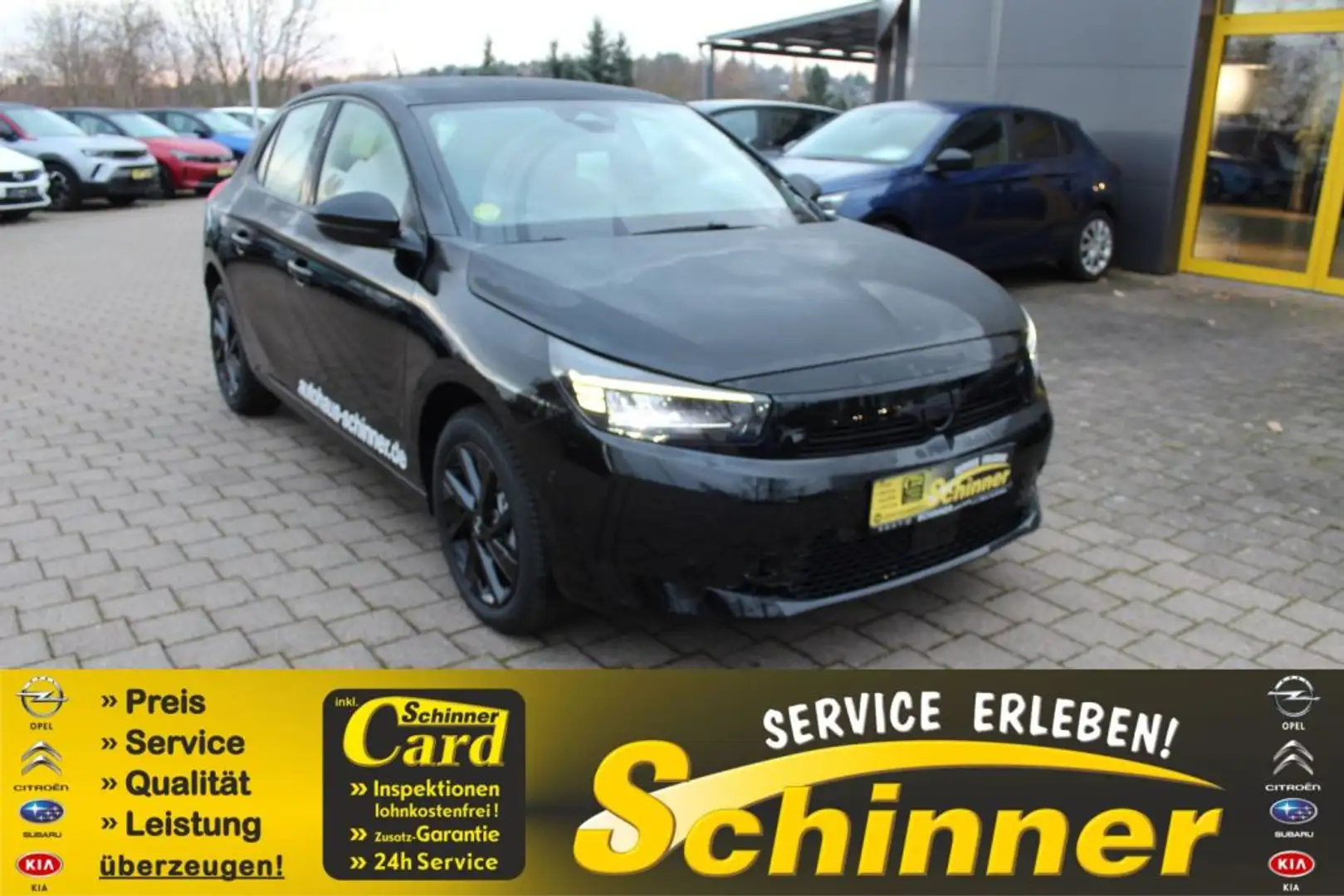 Opel Corsa 1.2 Direct Injection Turbo GS Schwarz - 1