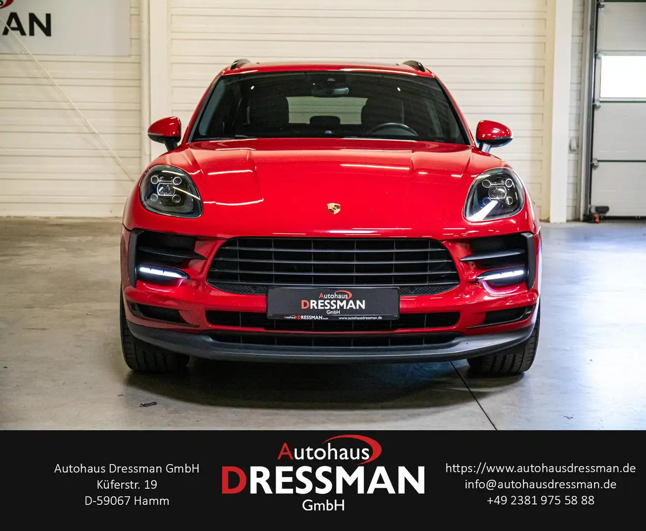 Porsche Macan 2.0 DT. FZG. PANO LUFT BOSE NAVI KAMERA Rood - 2