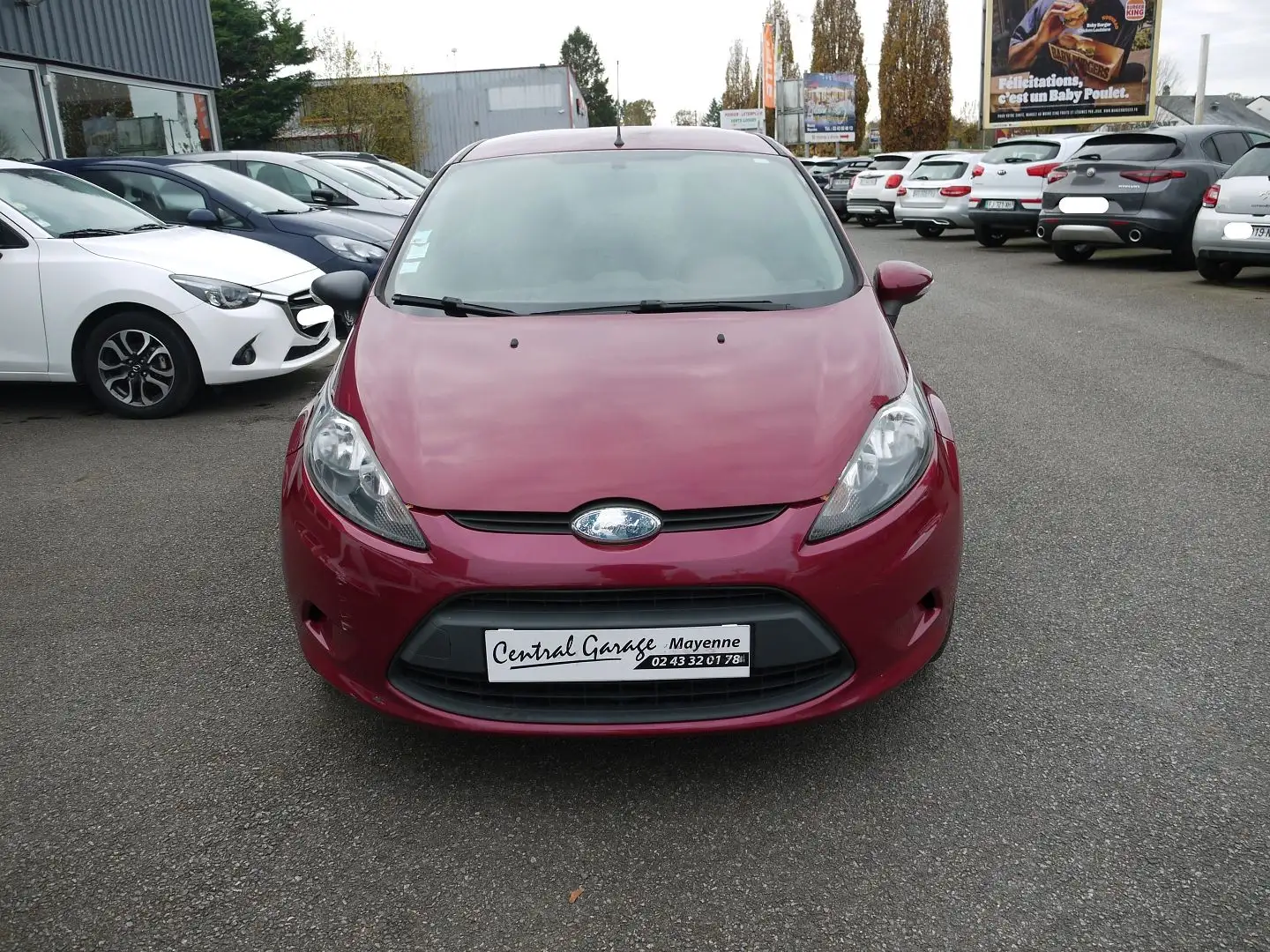 Ford Fiesta 1.25 82CH TREND 5P Mauve - 2