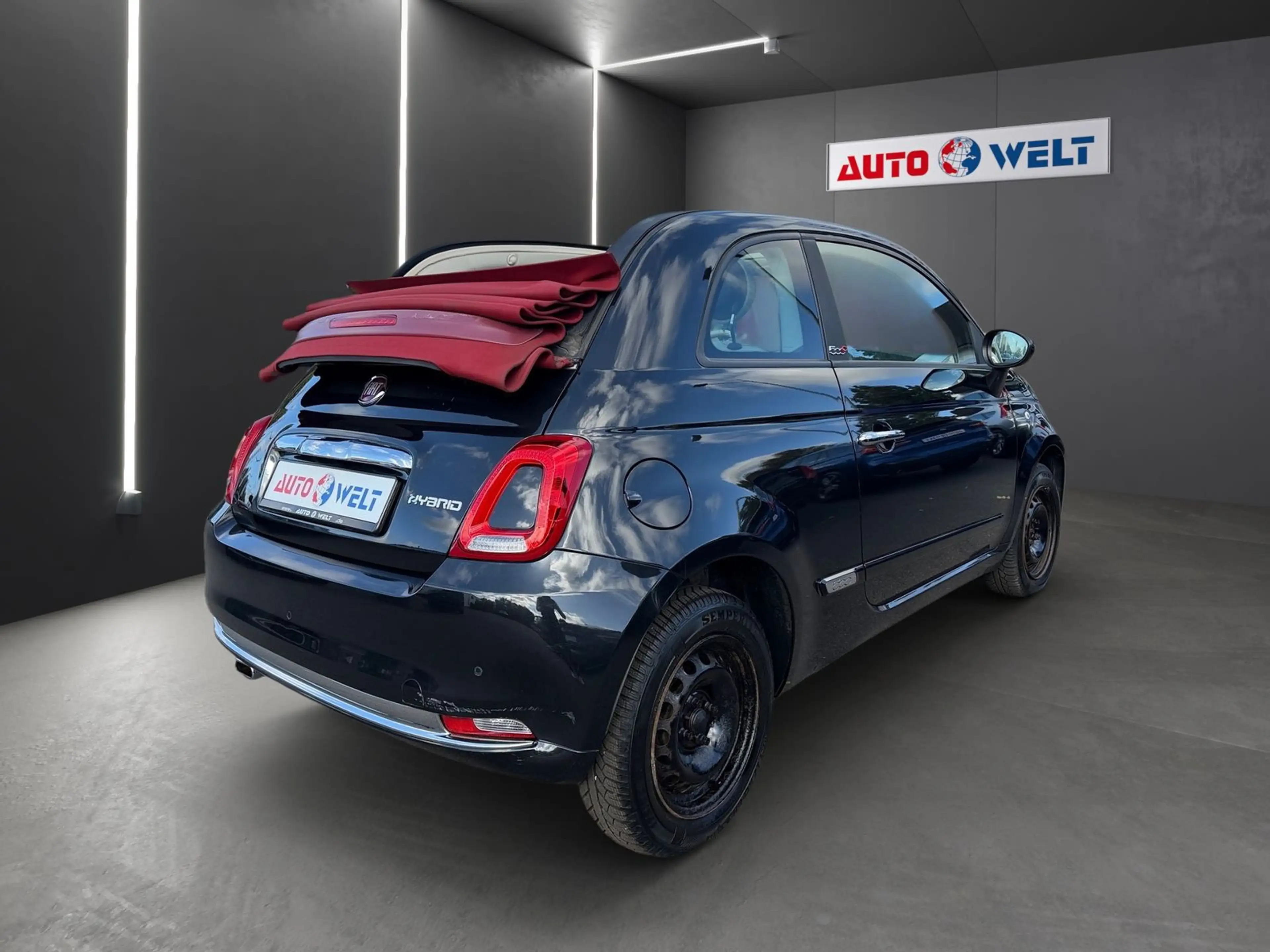 Fiat 500C 1.0 M-Hybrid Klima Navi PDC Teilleder — photo 4