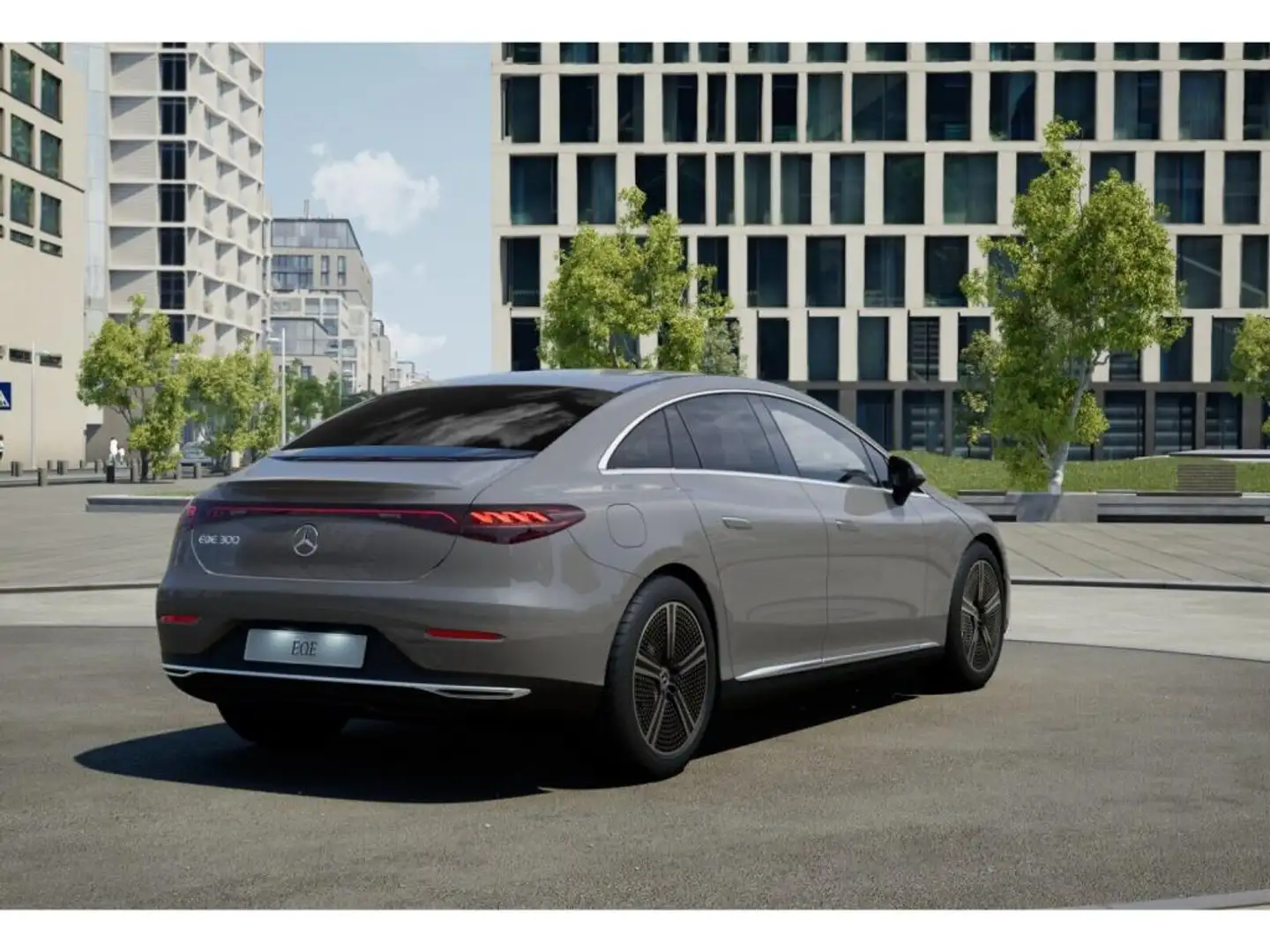 Mercedes-Benz EQE 300 +MBUX+LED+Cam+Ambiente+Park-Assist+SHZ Grijs - 2