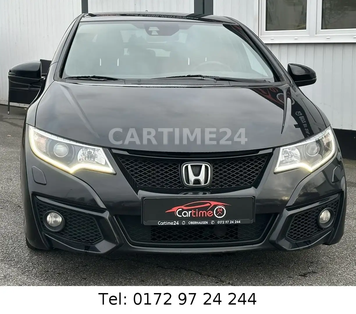 Honda Civic Lim. 5-trg 1.6 i-DTEC Sport*1.HAND*TÜV NEU Schwarz - 1