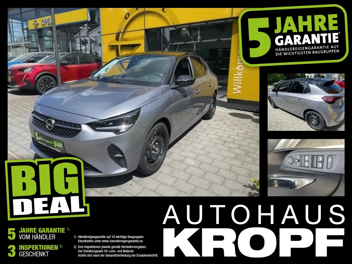 Opel Corsa F 1.2 Edition Rückfahrkamera / Navi Grigio - 1