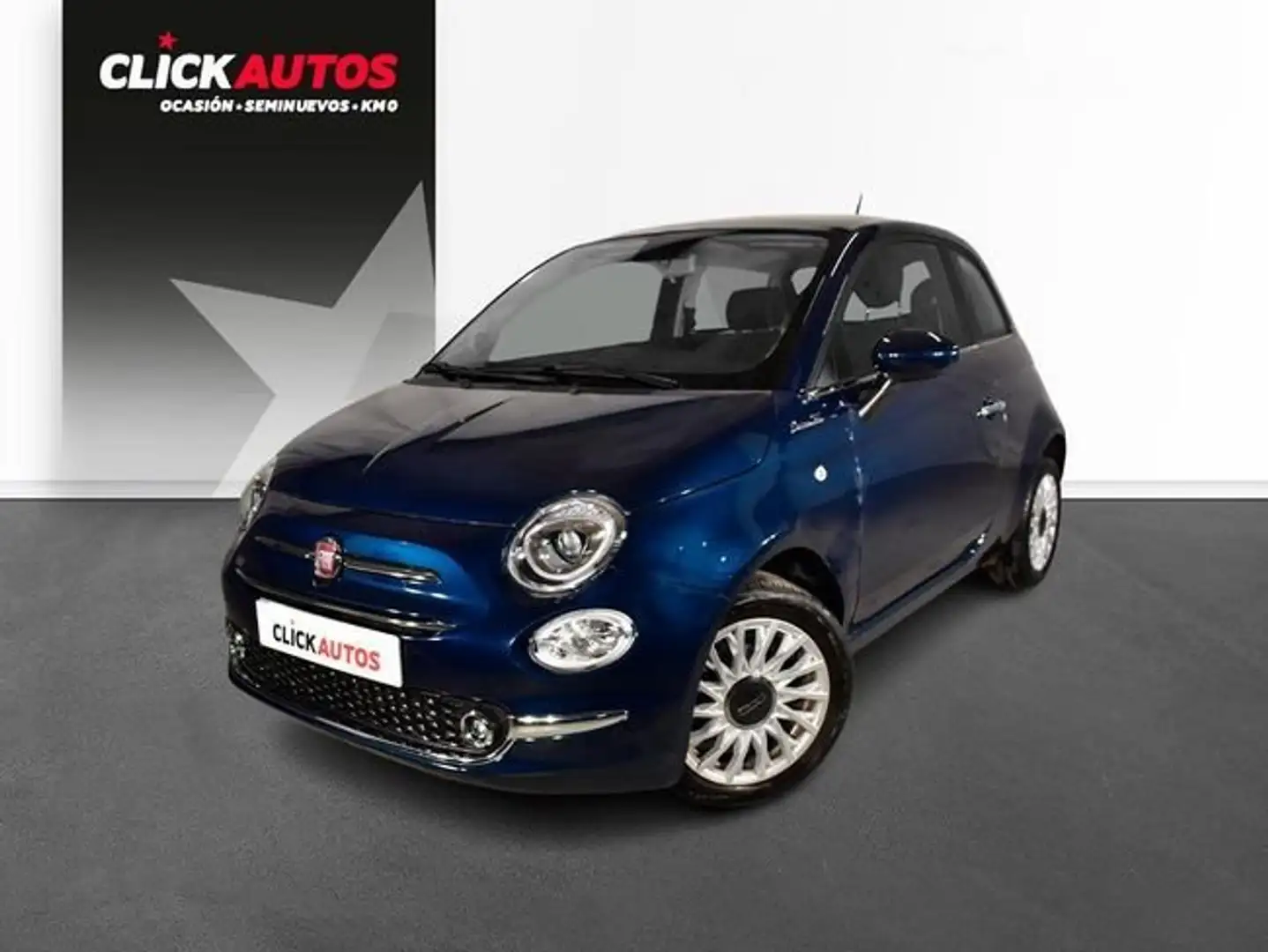 Fiat 500 1.0 Hybrid 70CV Dolcevita Azul - 1
