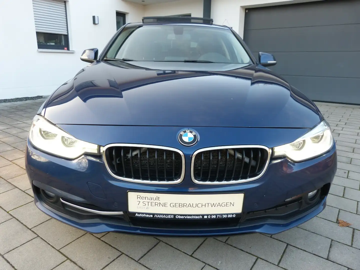 BMW 320 320d Touring Efficient Dynamics Sport Line Bleu - 2