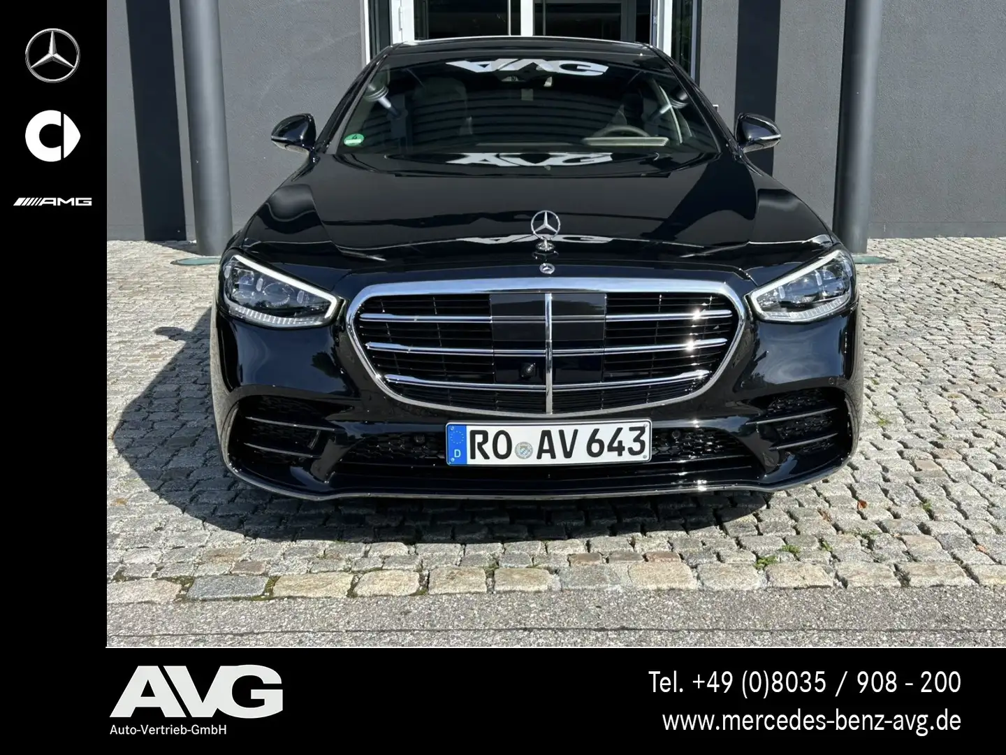 Mercedes-Benz S 450 S 450 d 4M L AMG Edition Executive Massage Fond Schwarz - 2