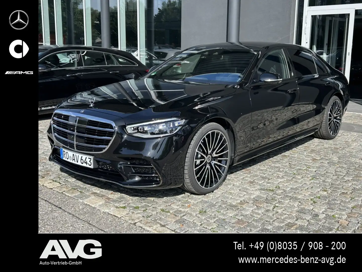 Mercedes-Benz S 450 S 450 d 4M L AMG Edition Executive Massage Fond Чёрный - 1