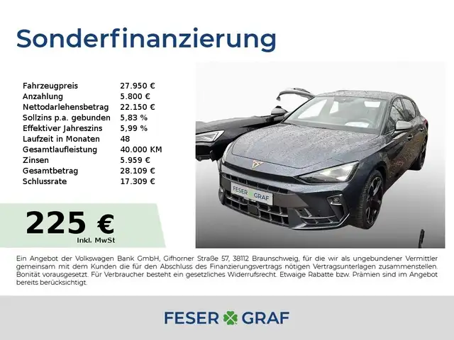 CUPRA Leon 2.0 TDI DSG|GJR|Full Link|RFK|LED