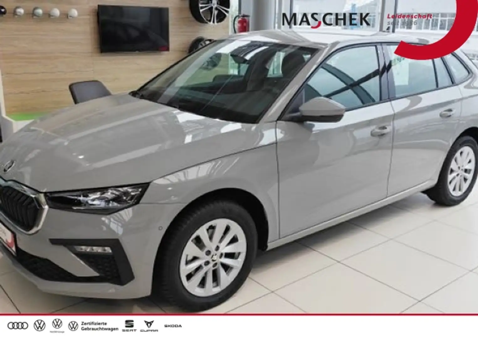 Skoda Scala Selection. 85 kw DSG. Navi. LED. usw. ACC Grau - 1