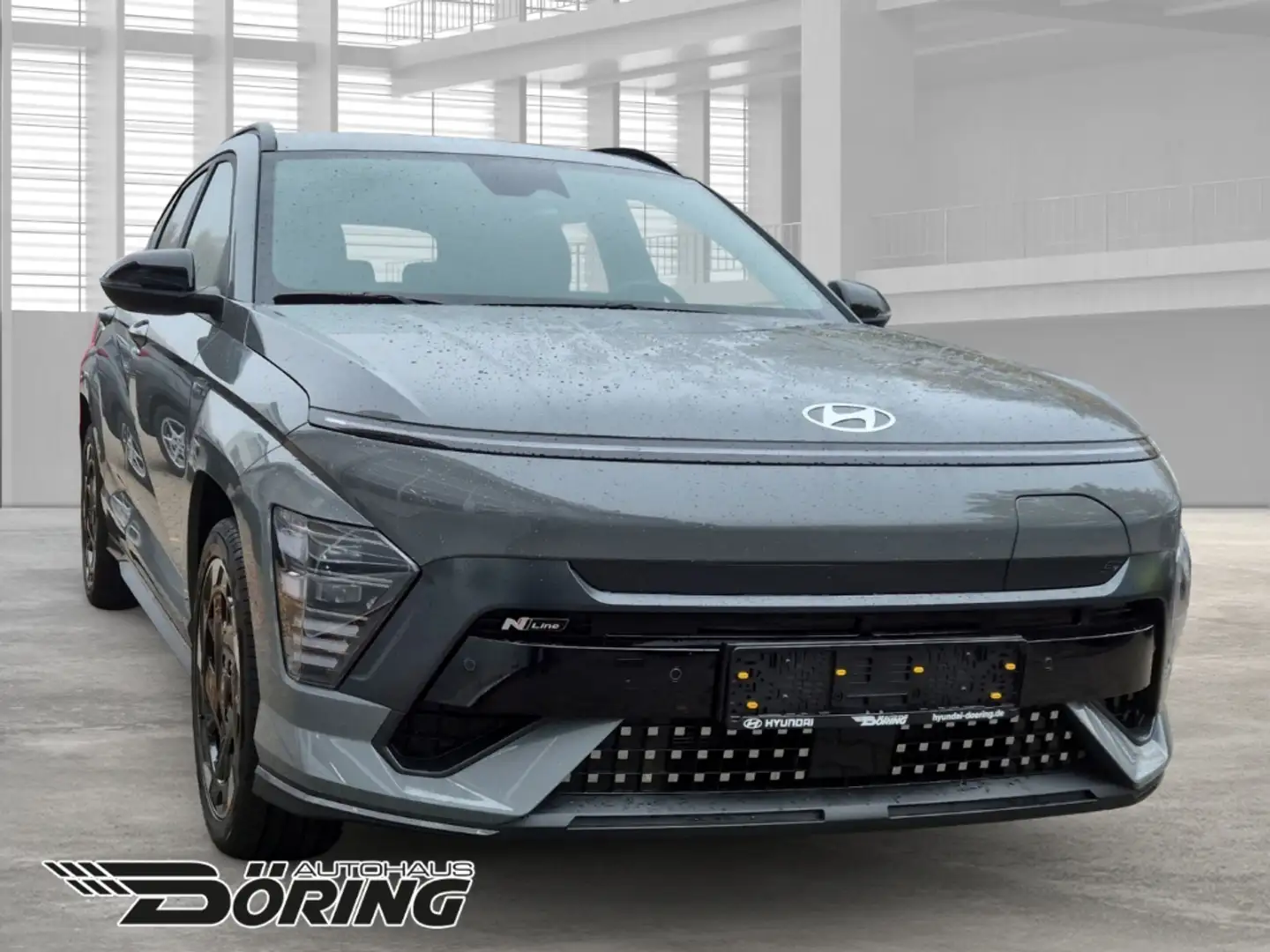 Hyundai KONA N Line EV 65,4kWh (218PS) MY25 2WD el. Heckklappe Grau - 2
