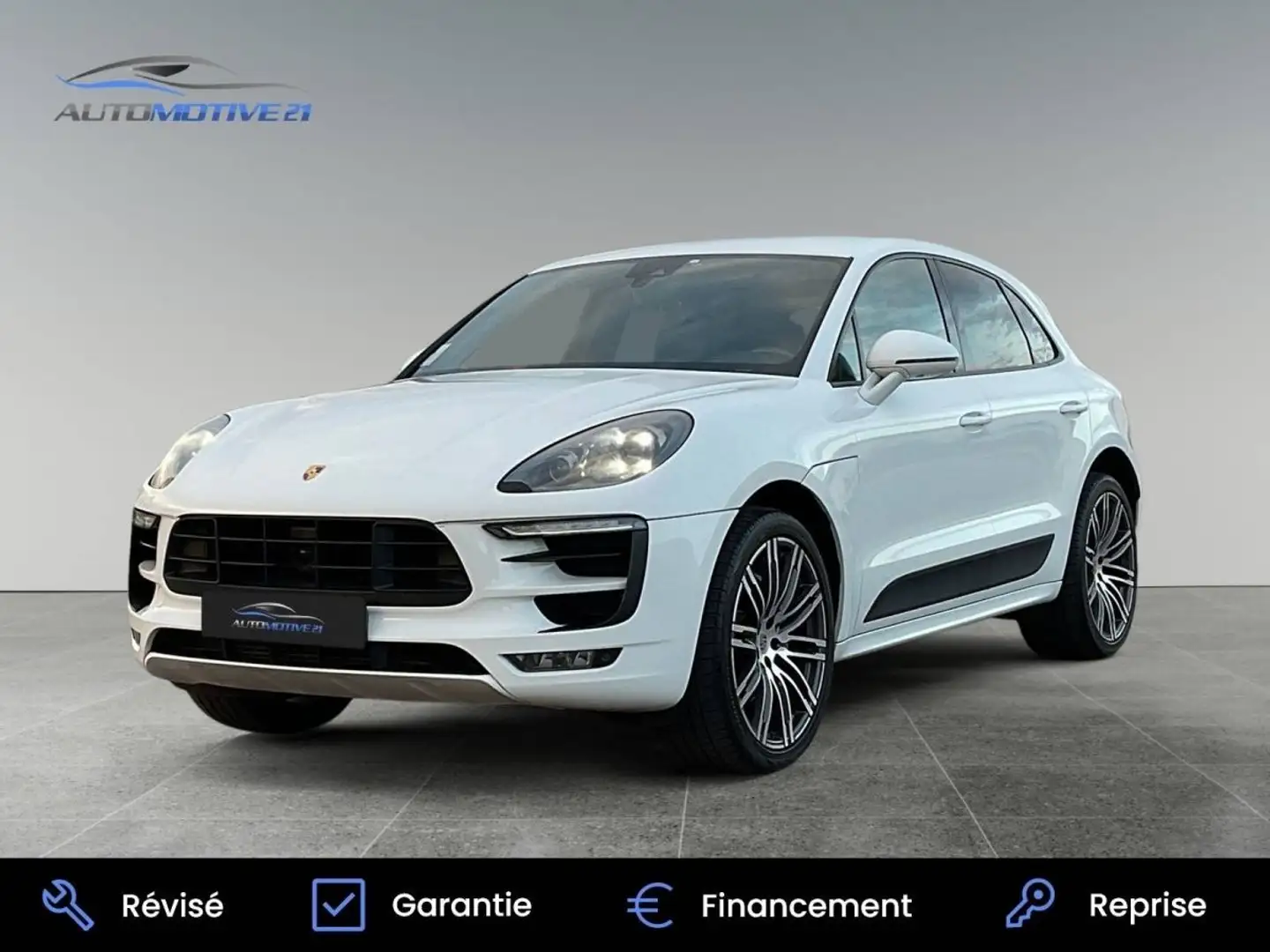 Porsche Macan 3.0 V6 258ch S Diesel PDK Blanc - 1