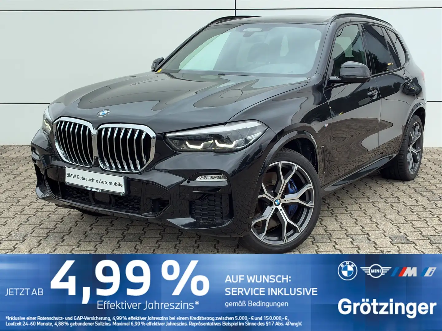 BMW X5 xDrive30d M Sportpaket LED+AHK+HUD+LiveCockpi Noir - 1