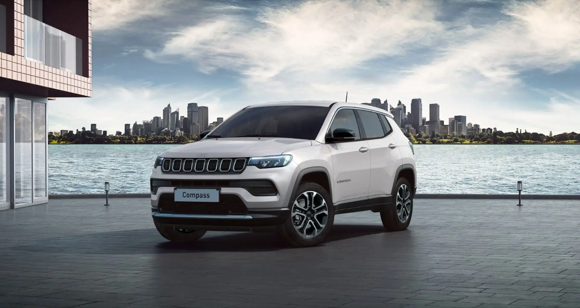Jeep Compass Altitude MY24 1.5l  e-Hybrid Automatik Schwarz - 1