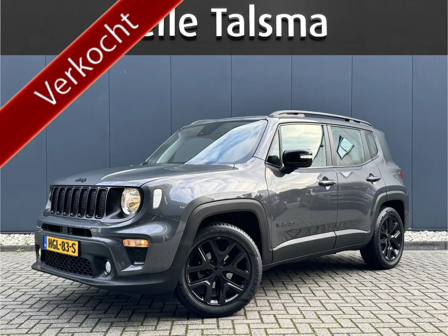 Jeep Renegade 1.0T 120 Night Eagle | Blackline | Clima | CarPlay Grijs - 1
