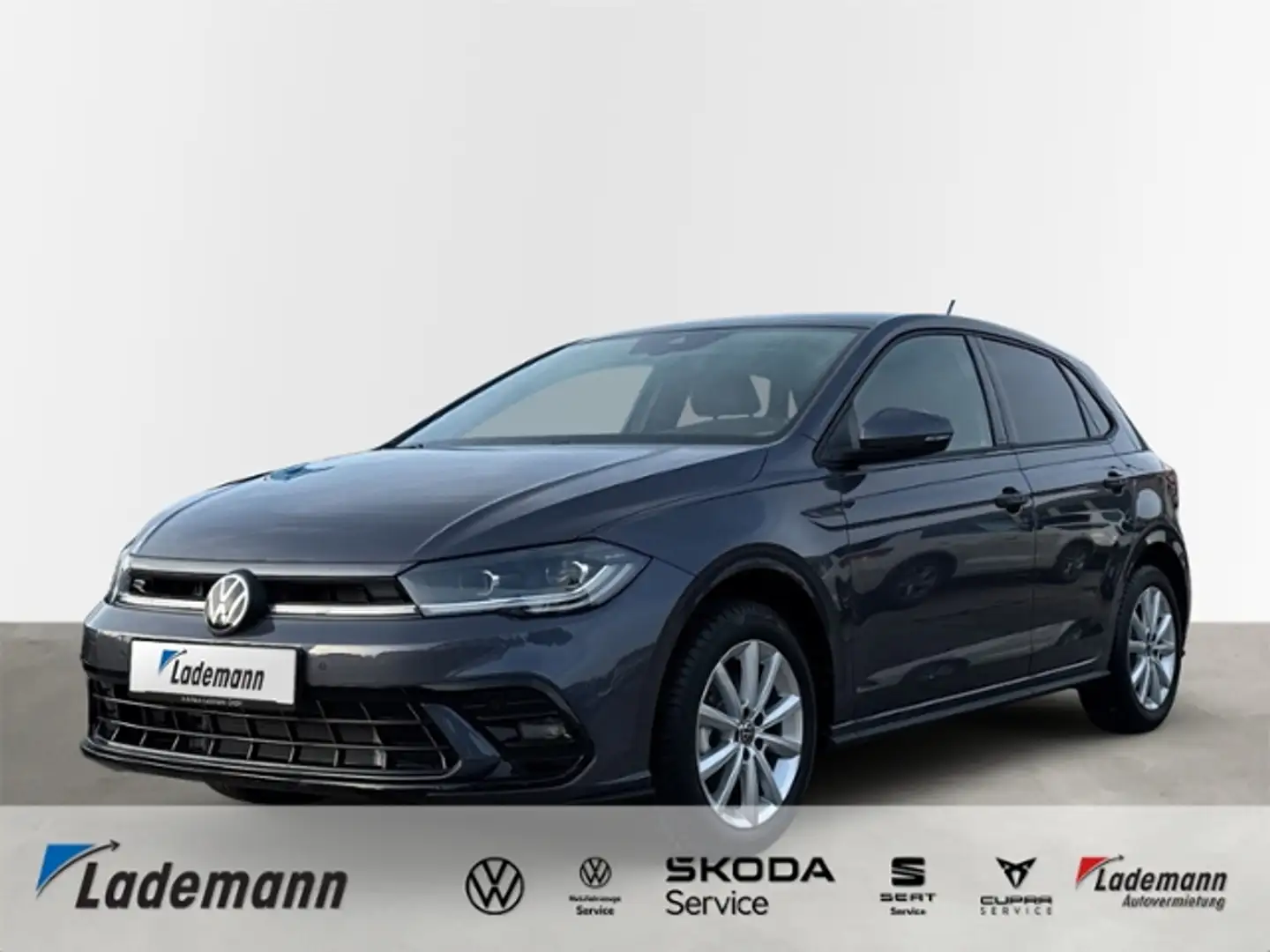 Volkswagen Polo 1.0 TSI DSG R-LINE LED+KAMERA+ACC+KLIMAAUTO Grau - 1