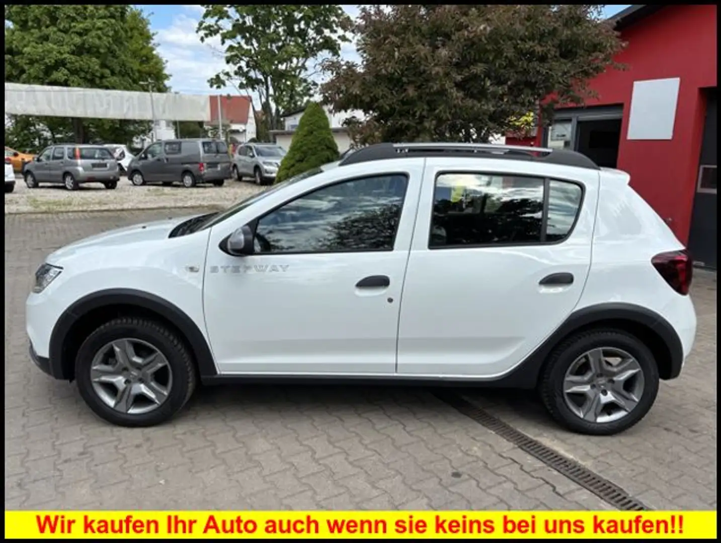 Dacia Sandero Stepway 90eCo2 NAVI PDC Tempomat Prestige Facelift Wit - 2
