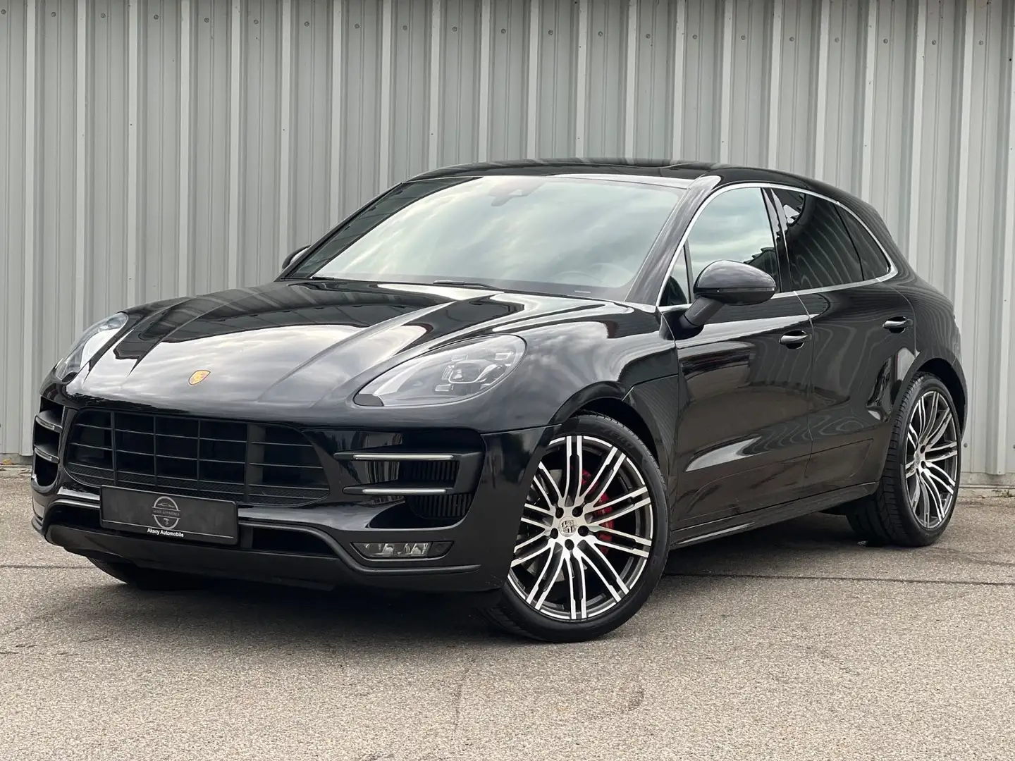 Porsche Macan Turbo 400PS(*PANO*LUFTF*MATRIX*BOSE*CAM*) Negro - 1