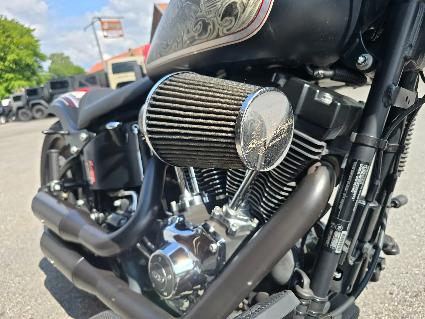 Harley-Davidson Fat Boy 5 HD Custom Umbau Jekyll Hyde Noir - 2