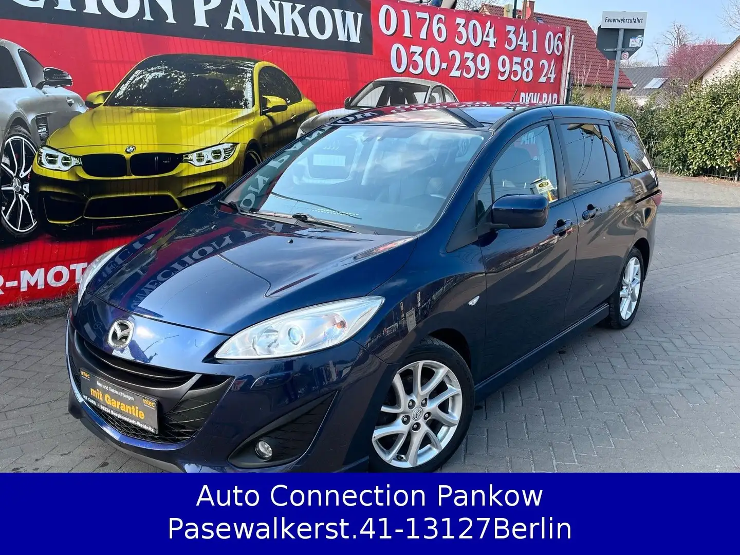Mazda 5 2.0 MZR-DISI**TÜV NEU*ÖLSERVICE NEU*7-SITZER** Blau - 2