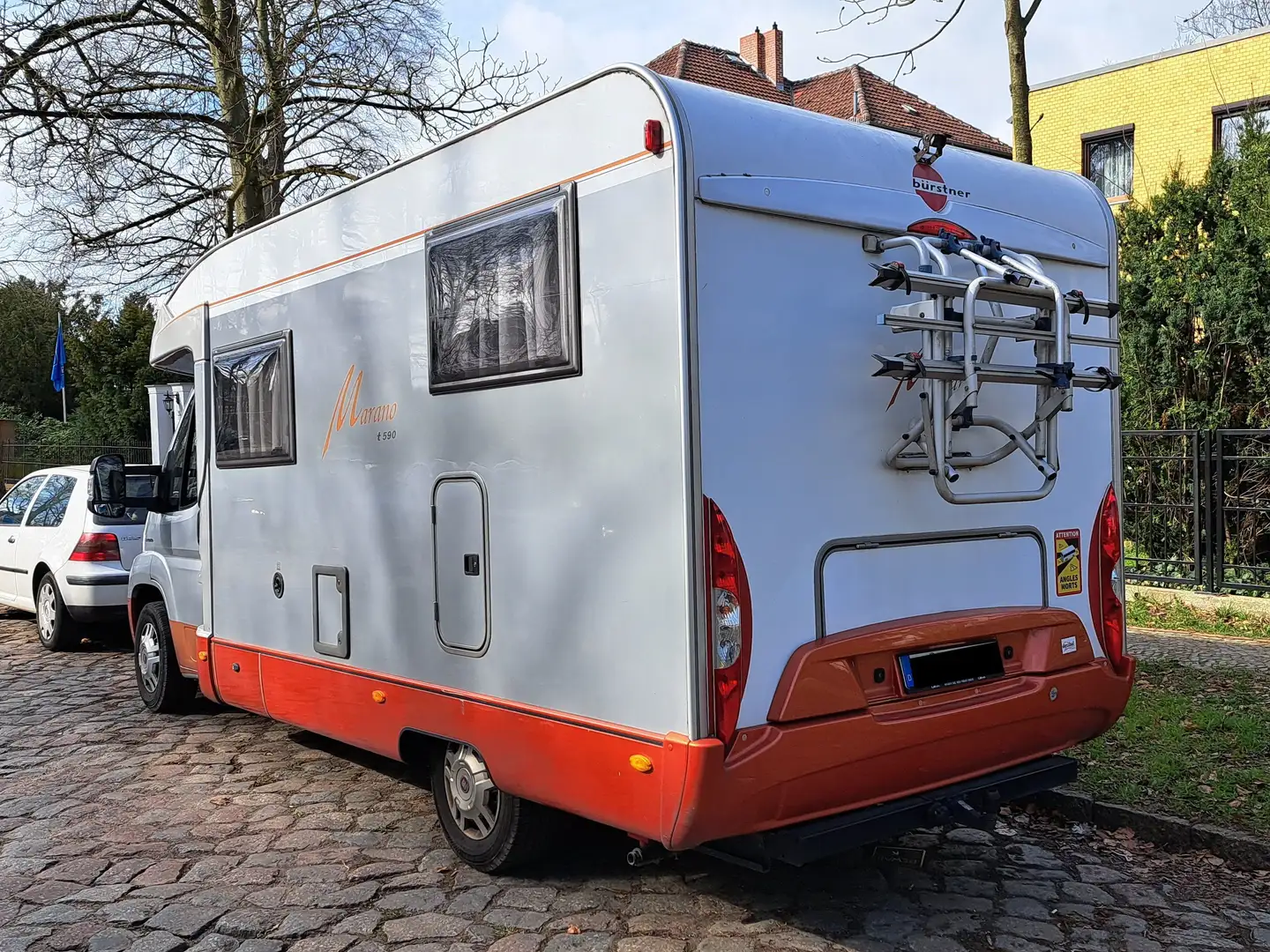 Fiat Ducato Bürstner Marano T590 srebrna - 2