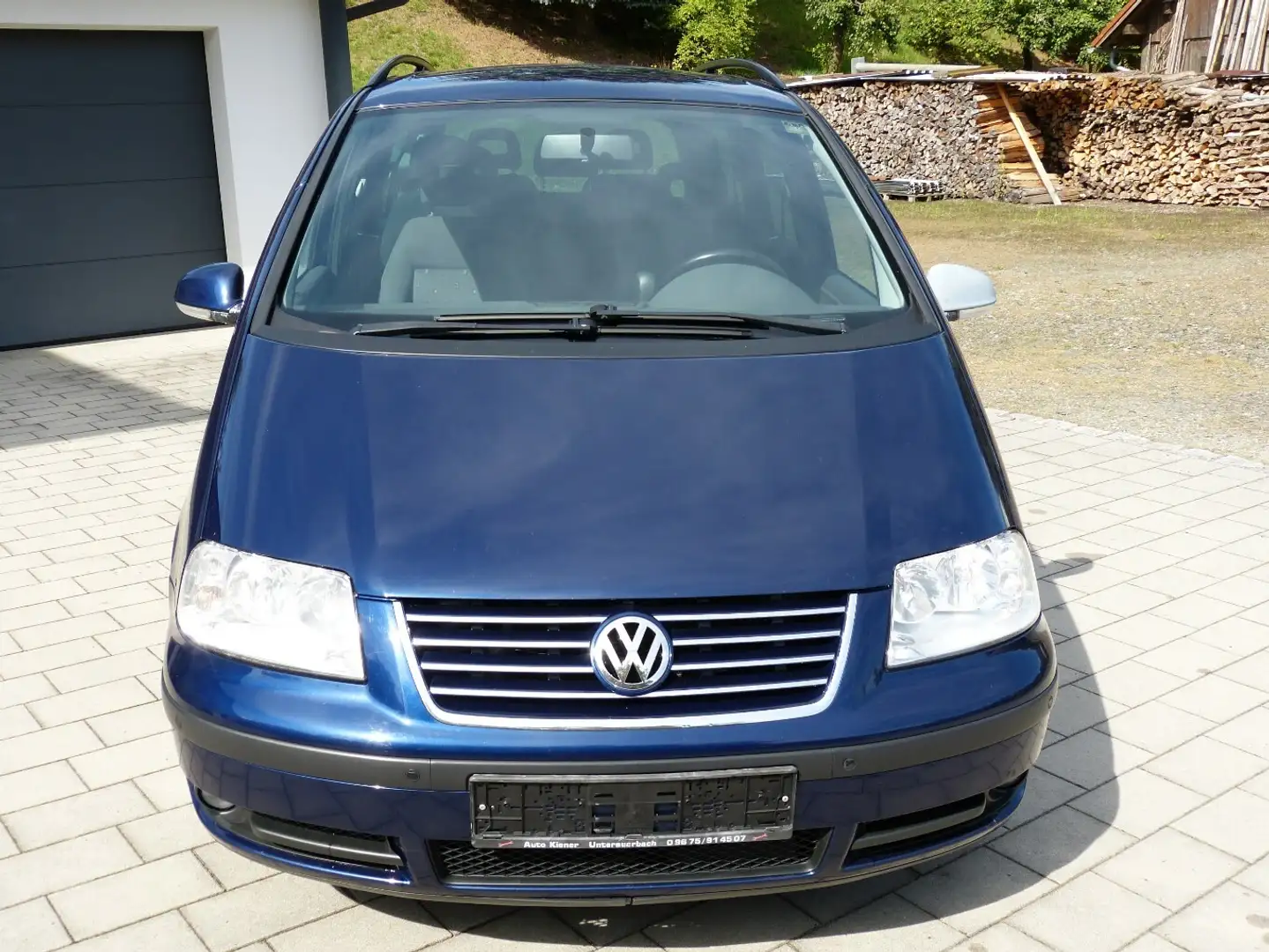 Volkswagen Sharan Trendline 1.9 TDI [7 SITZE/AHK] Bleu - 2