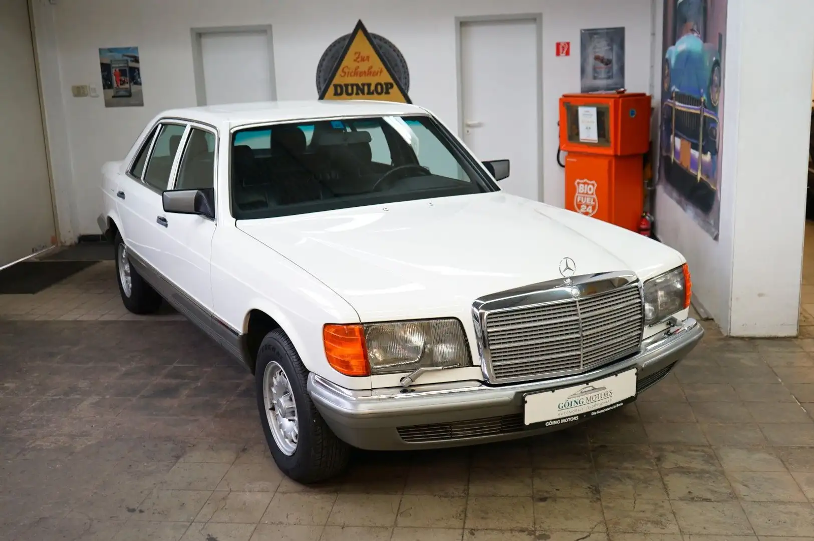 Mercedes-Benz 500 W126 500SEL 2. Hd original 76246km H-Kennzeichen Bianco - 1