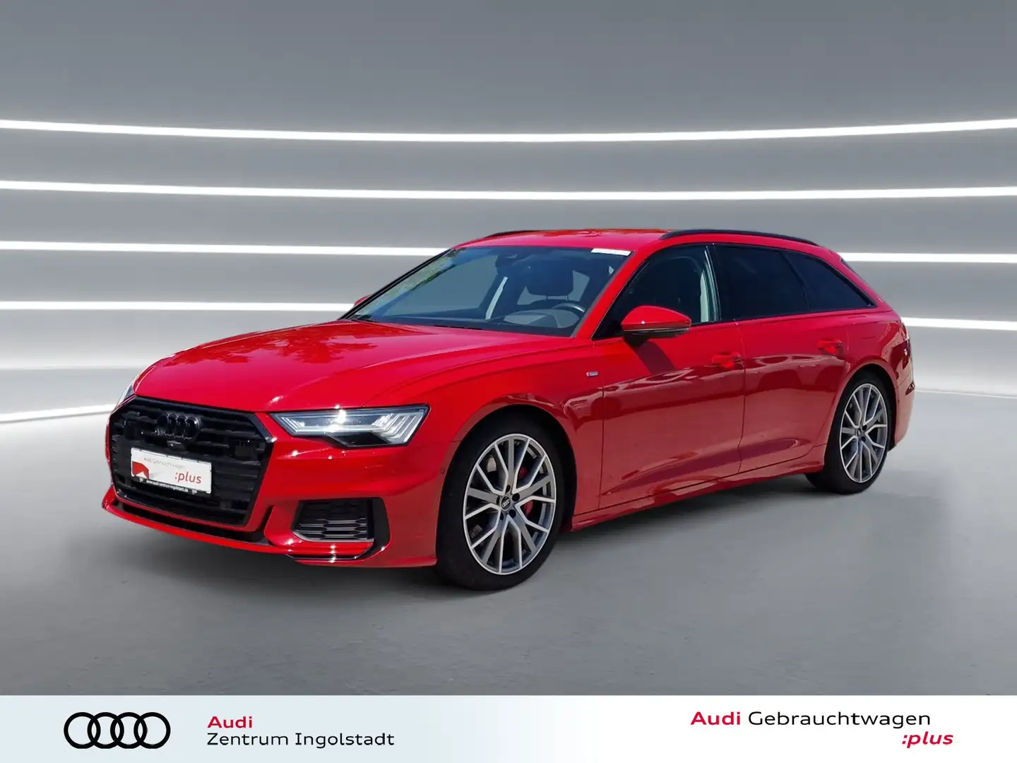Audi A6 Avant 55 TFSI e qu S line HD-MATRIX HuD 20" Sport Rot - 1