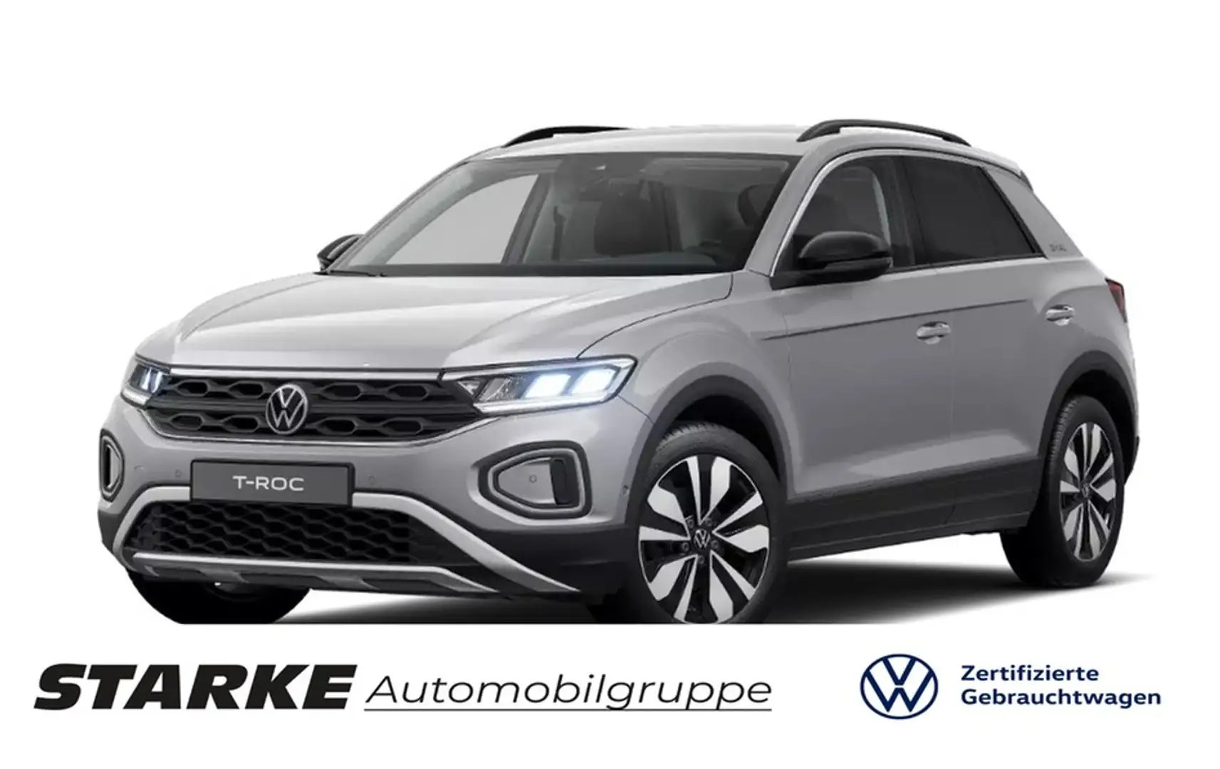 Volkswagen T-Roc 1.0 TSI Goal Silber - 1