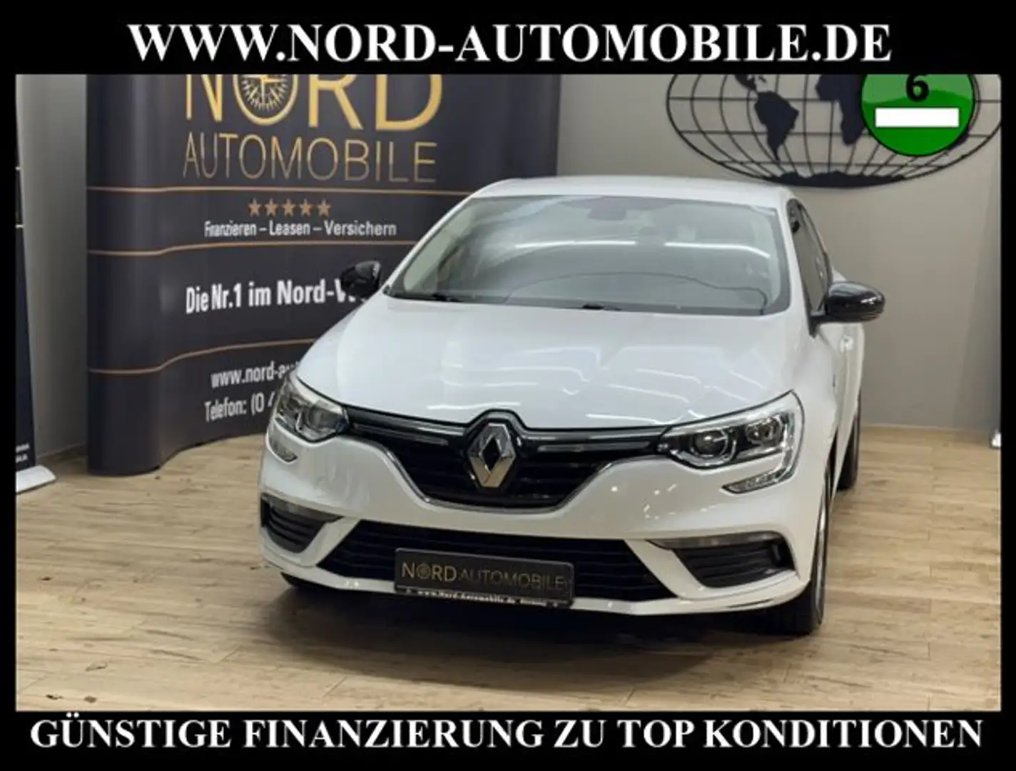 Renault Megane IV Lim. 1.3 TCe 5-trg. LIMITED *TOP-KM* Blanco - 1