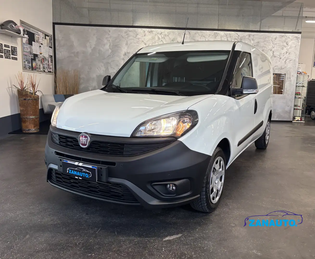 Fiat Doblo 1.4 Metano Cargo P.Lungo *PREZZO+IVA* Lounge Weiß - 1