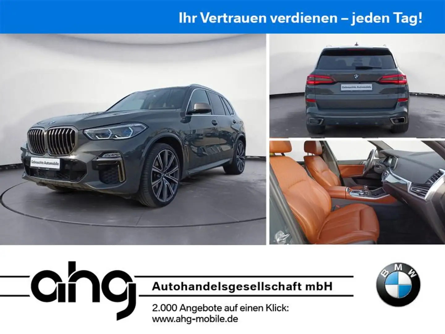 BMW X5 M i Innovationsp. Sport Aut. Komfortsitze Grigio - 1