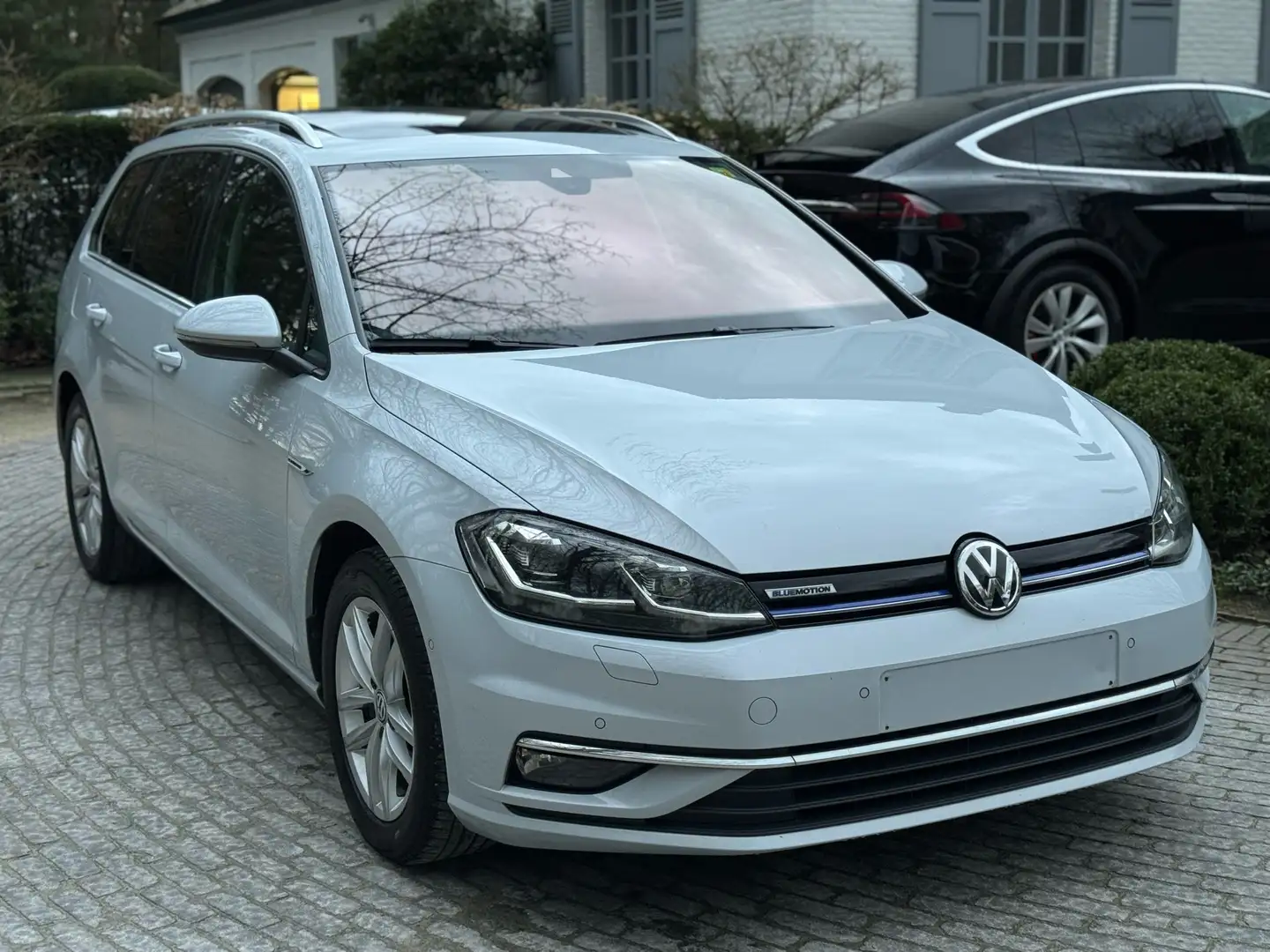 Volkswagen Golf Variant 1.4 TGI Highline DSG/Panodak/Leder/Xenon / Full Blanc - 2