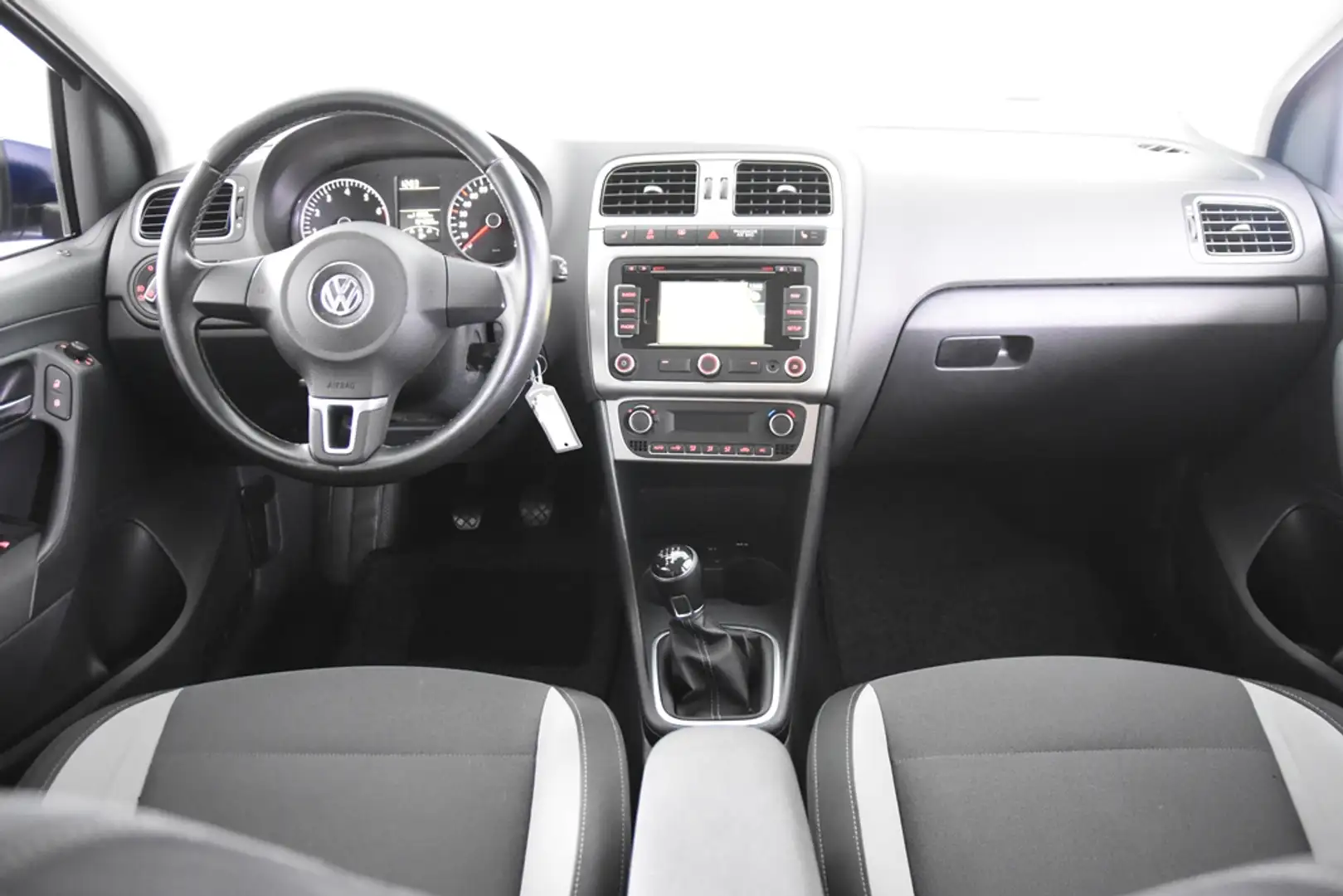 Volkswagen Polo 1.2-12V BlueMotion Comfortline *Navigatie*Stoelver Blauw - 2