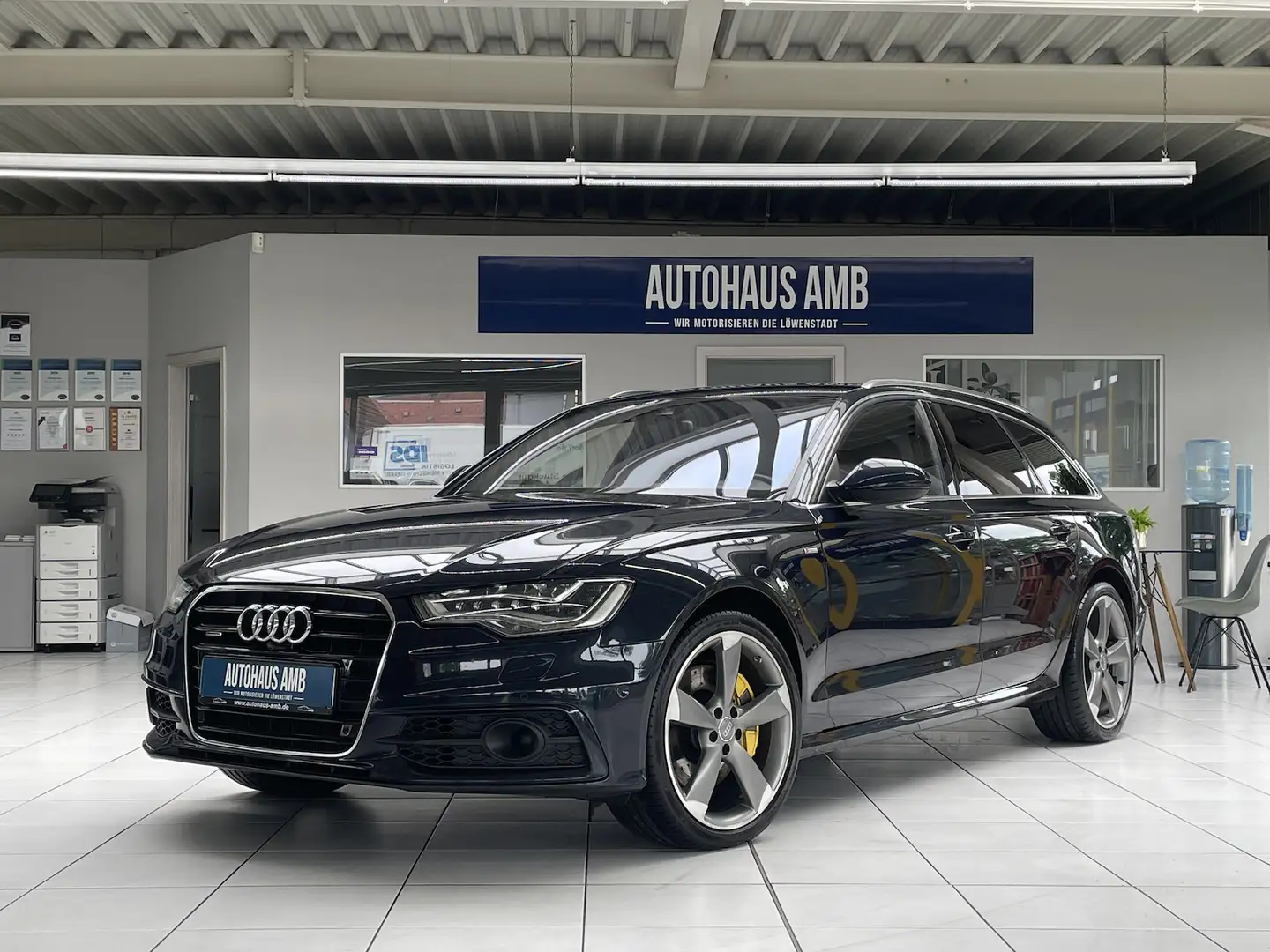 Audi A6 3.0TFSI quattro 2xS-line Head-Up ACC Voll-LED Blau - 1