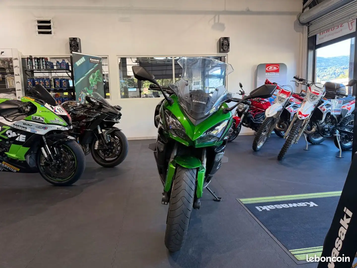 Kawasaki Ninja 1000SX Grün - 2