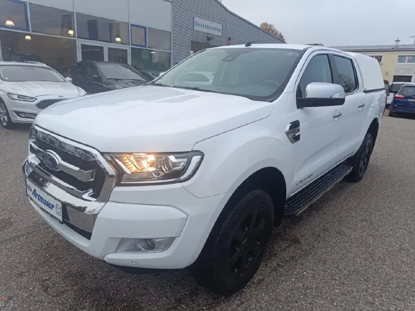 Ford Ranger Ranger 4x4 Limited AHK Hardtop Autom. Weiß - 1