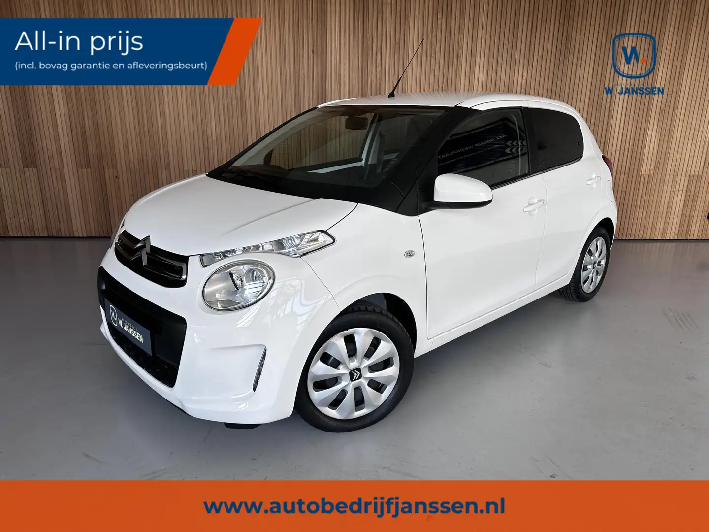 Citroen C1 1.0 VTi Feel Camera | Airco | NL auto Blanc - 1