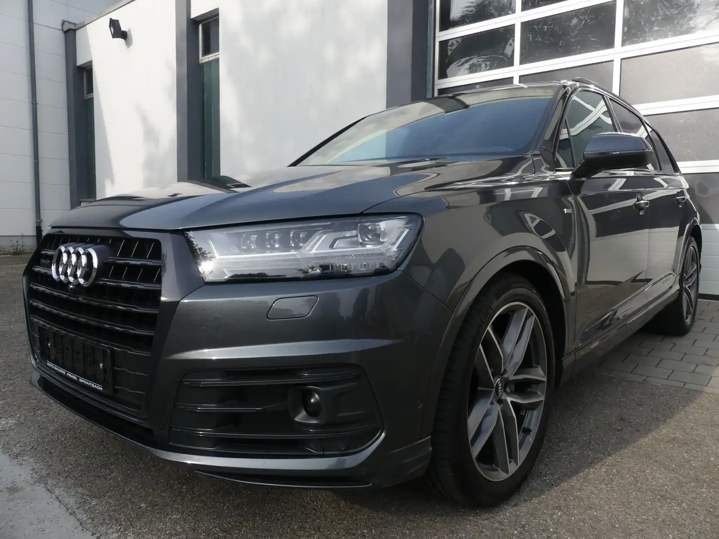 Audi Q7 3.0 TDI S-Line Raute/Matrix/Pano/HuD/360/Pano Gris - 1