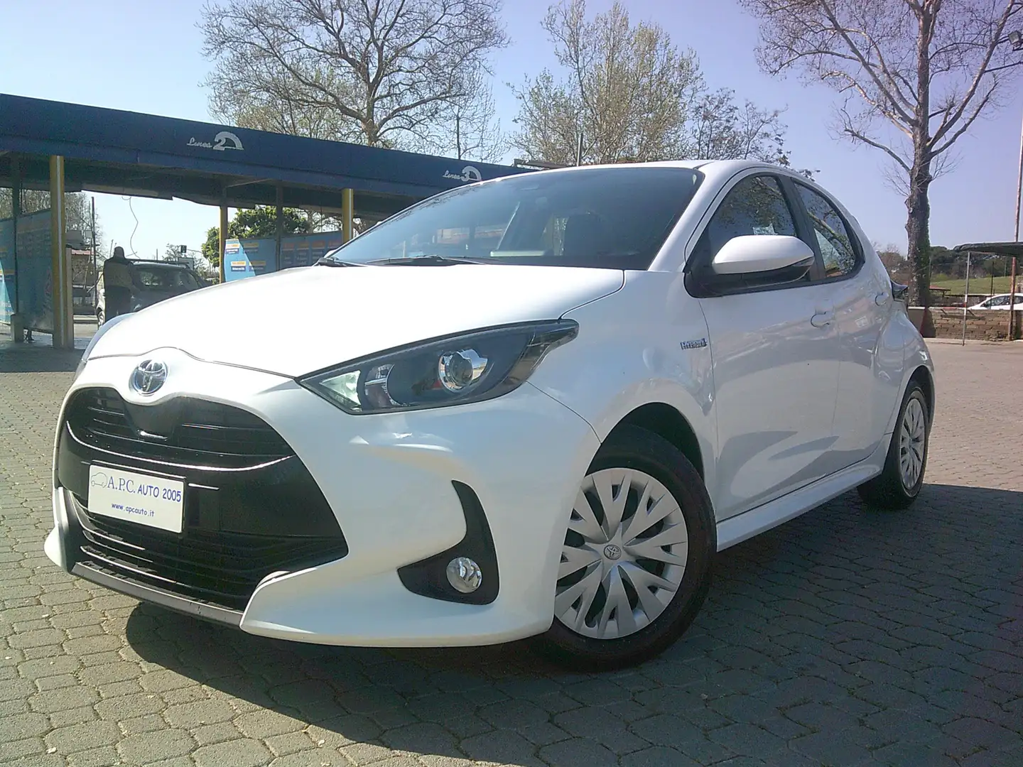 Toyota Yaris Yaris 1.5 Hybrid Tagliandata Toyota*Prezzo Vero* Bianco - 1