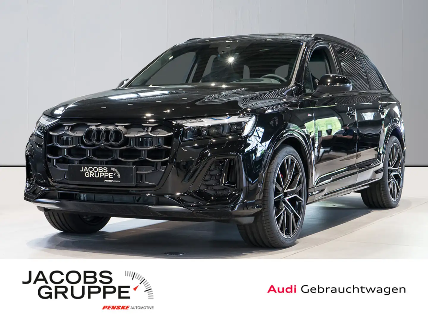 Audi Q7 50TDI qu. 2xS line/Black+/S-Sitze+/HD Matrix/7 Sit Černá - 1