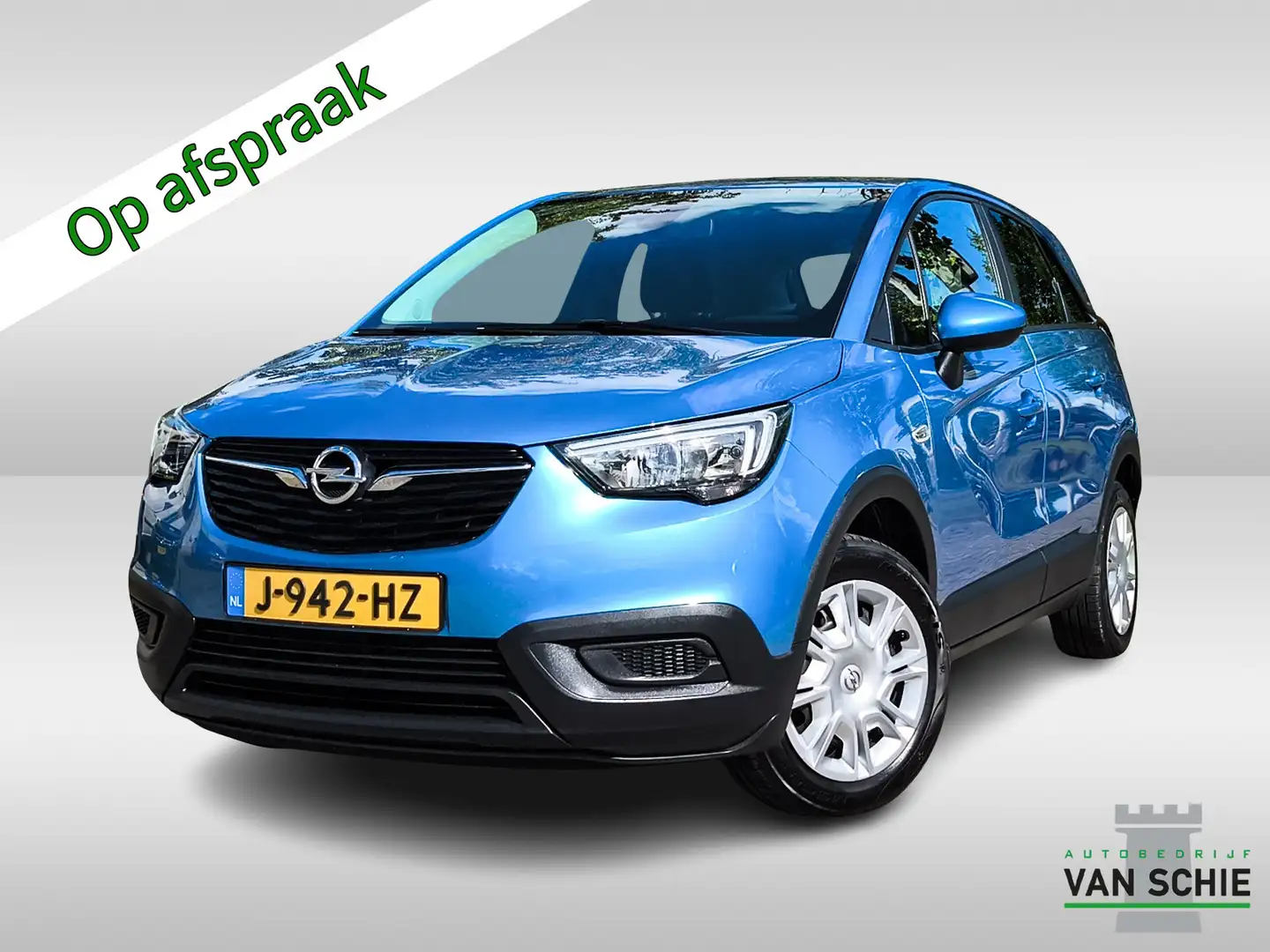 Opel Crossland X 1.2 Turbo Edition (111 PK) 1e-Eig. & Keurig-Onderh Blauw - 1